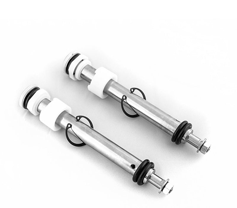 Complete fork tubes with sliders "Ballmilled"