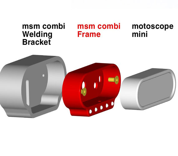 Motoscope msm Combi Stainless Steel Weld-in Cup
